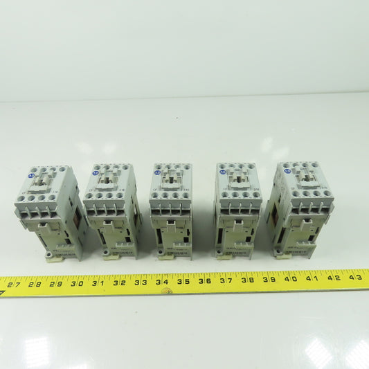 Alen Bradley 700-CF310D* SerA Contactor Relay 600VAC Max 25A 24VDC Coil Lot Of 5