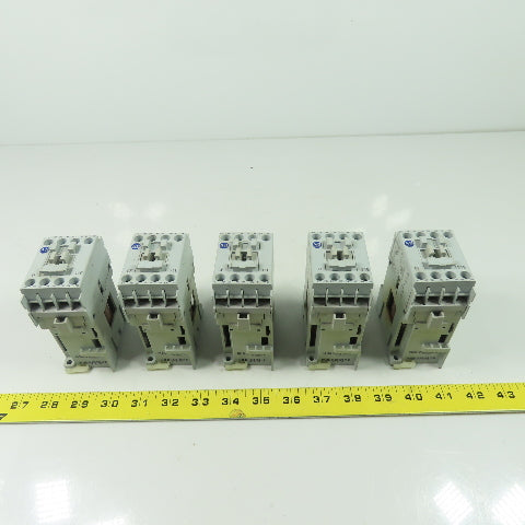 Alen Bradley 700-CF310D* SerA Contactor Relay 600VAC Max 25A 24VDC Coil Lot Of 5