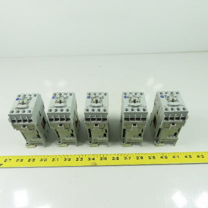 Alen Bradley 700-CF310D* SerA Contactor Relay 600VAC Max 25A 24VDC Coil Lot Of 5