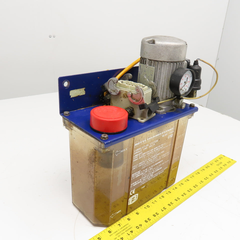 Botti 010 220-480V 50/60Hz Automatic Lubricator 6 Liter