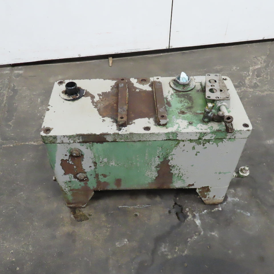 25-1/2" x 11-1/2" x 10 Cast Iron Hydraulic Power Unit Tank 12 Gallon