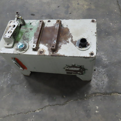 25-1/2" x 11-1/2" x 10 Cast Iron Hydraulic Power Unit Tank 12 Gallon