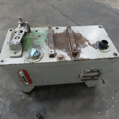 25-1/2" x 11-1/2" x 10 Cast Iron Hydraulic Power Unit Tank 12 Gallon