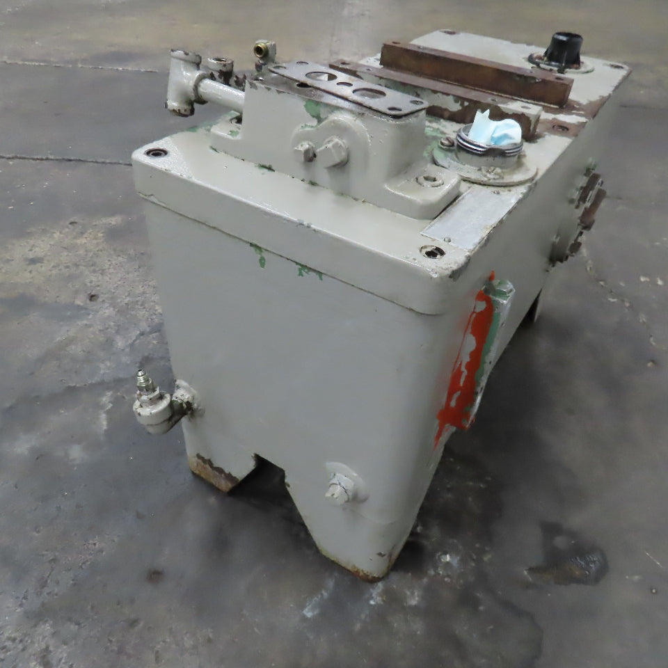 25-1/2" x 11-1/2" x 10 Cast Iron Hydraulic Power Unit Tank 12 Gallon