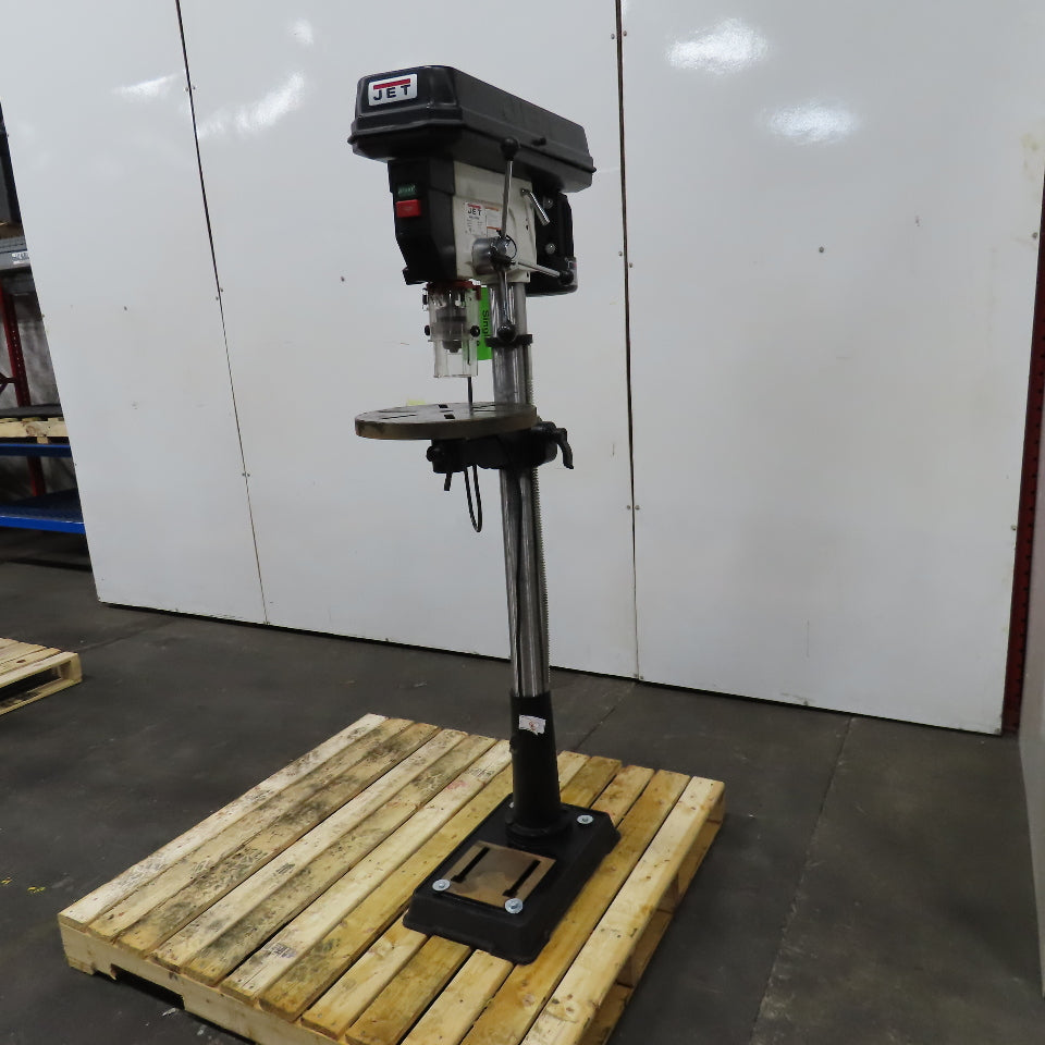 Jet JDP-17MF 17" Floor Mount Drill Press 110/220V 1Ph 3/4Hp 8" Throat