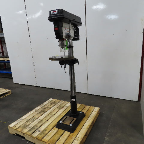 Jet JDP-17MF 17" Floor Mount Drill Press 110/220V 1Ph 3/4Hp 8" Throat