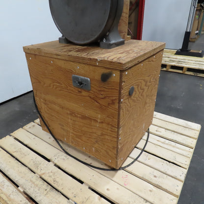 Delta LBS-26 14" Vintage Vertical Band Saw On Custom Bench 110V 1Ph