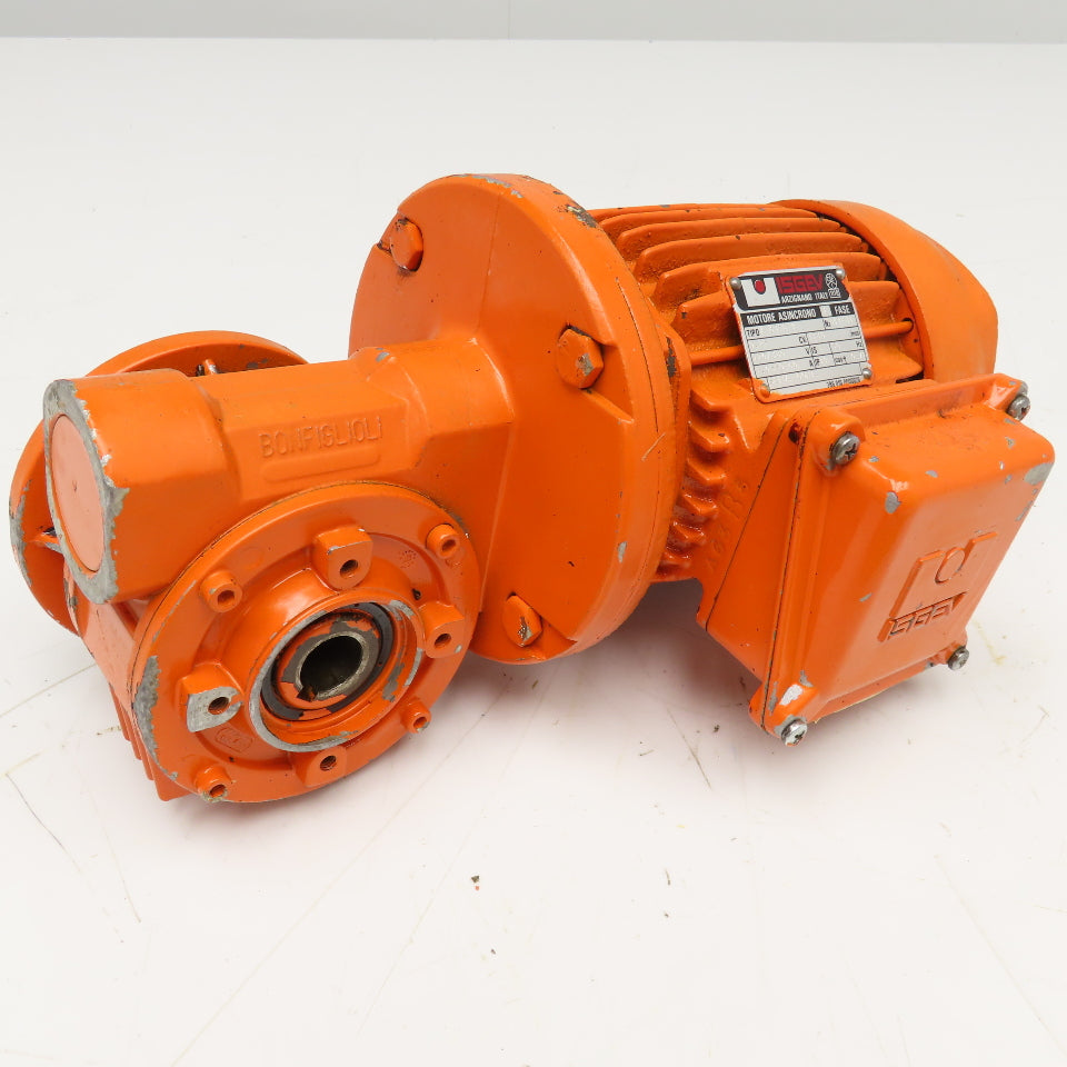 ISGEV A63B4 47:1 Ratio 220/380V 50Hz Gear Motor Bonfiglioli 28RPM Output
