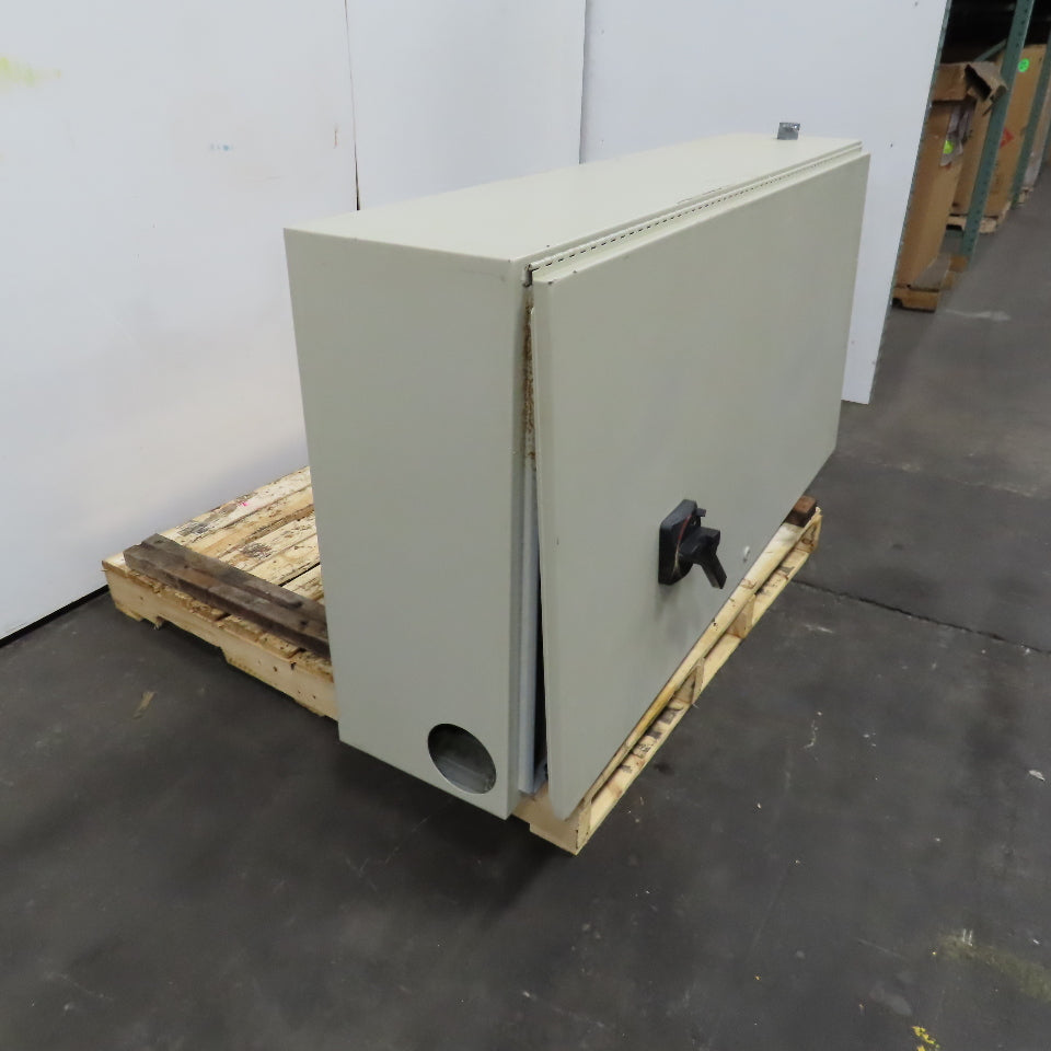 Wiegmann 30" x 60" x 12" Wall Mount Electrical Enclosure Cabinet W/ Disconnect