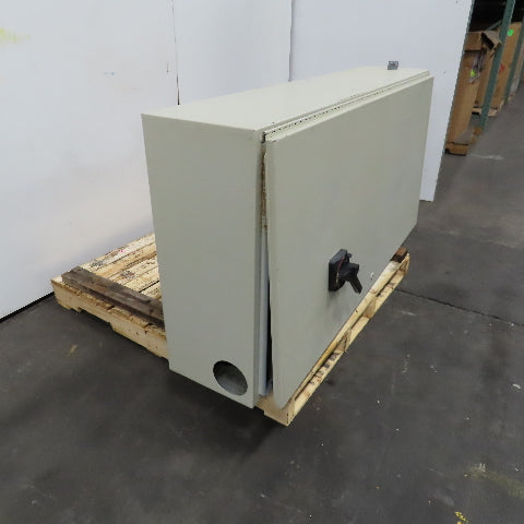 Wiegmann 30" x 60" x 12" Wall Mount Electrical Enclosure Cabinet W/ Disconnect