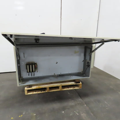 Wiegmann 30" x 60" x 12" Wall Mount Electrical Enclosure Cabinet W/ Disconnect
