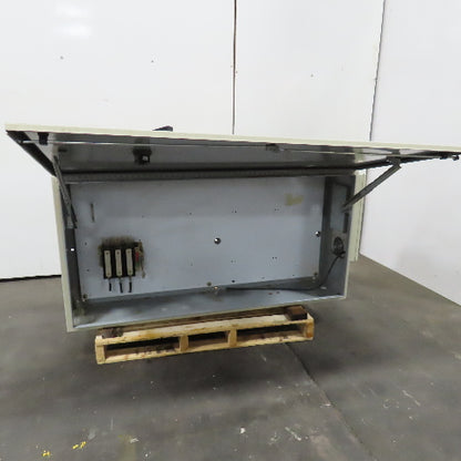 Wiegmann 30" x 60" x 12" Wall Mount Electrical Enclosure Cabinet W/ Disconnect