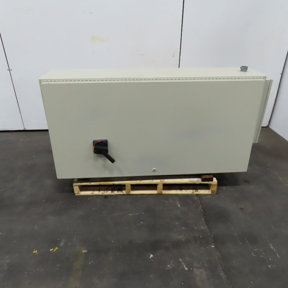 Wiegmann 30" x 60" x 12" Wall Mount Electrical Enclosure Cabinet W/ Disconnect