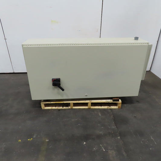 Wiegmann 30" x 60" x 12" Wall Mount Electrical Enclosure Cabinet W/ Disconnect