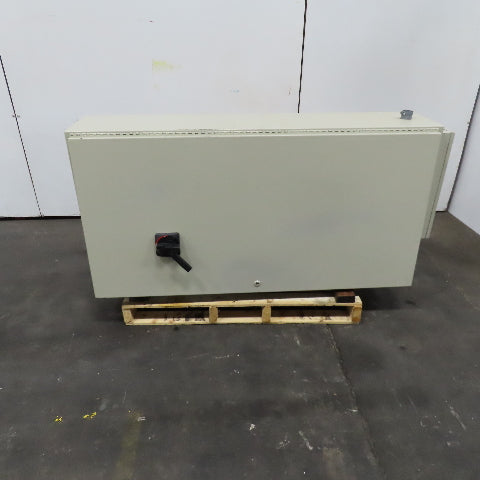 Wiegmann 30" x 60" x 12" Wall Mount Electrical Enclosure Cabinet W/ Disconnect