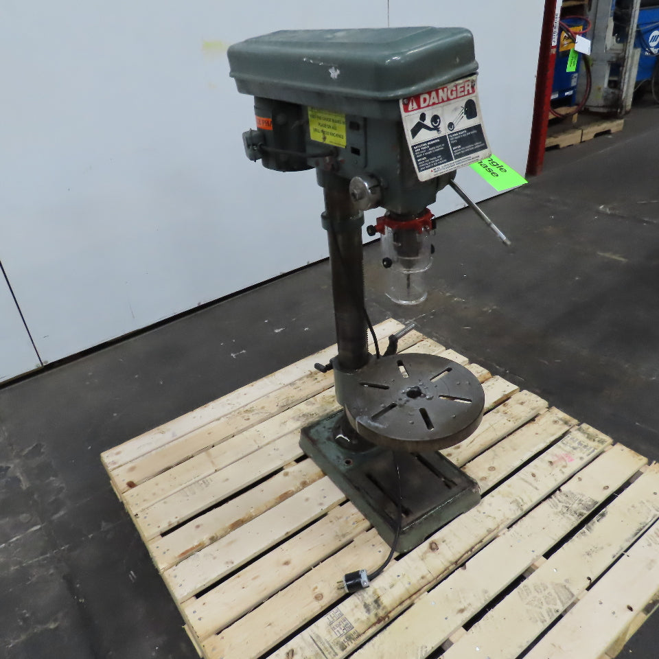 Fleetwood 50-IND 15" Capacity 1/2Hp Bench Mount Drill Press 5 Speed 110V 1Ph