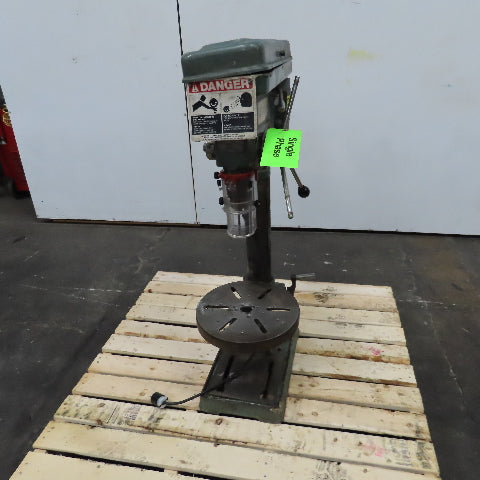 Fleetwood 50-IND 15" Capacity 1/2Hp Bench Mount Drill Press 5 Speed 110V 1Ph