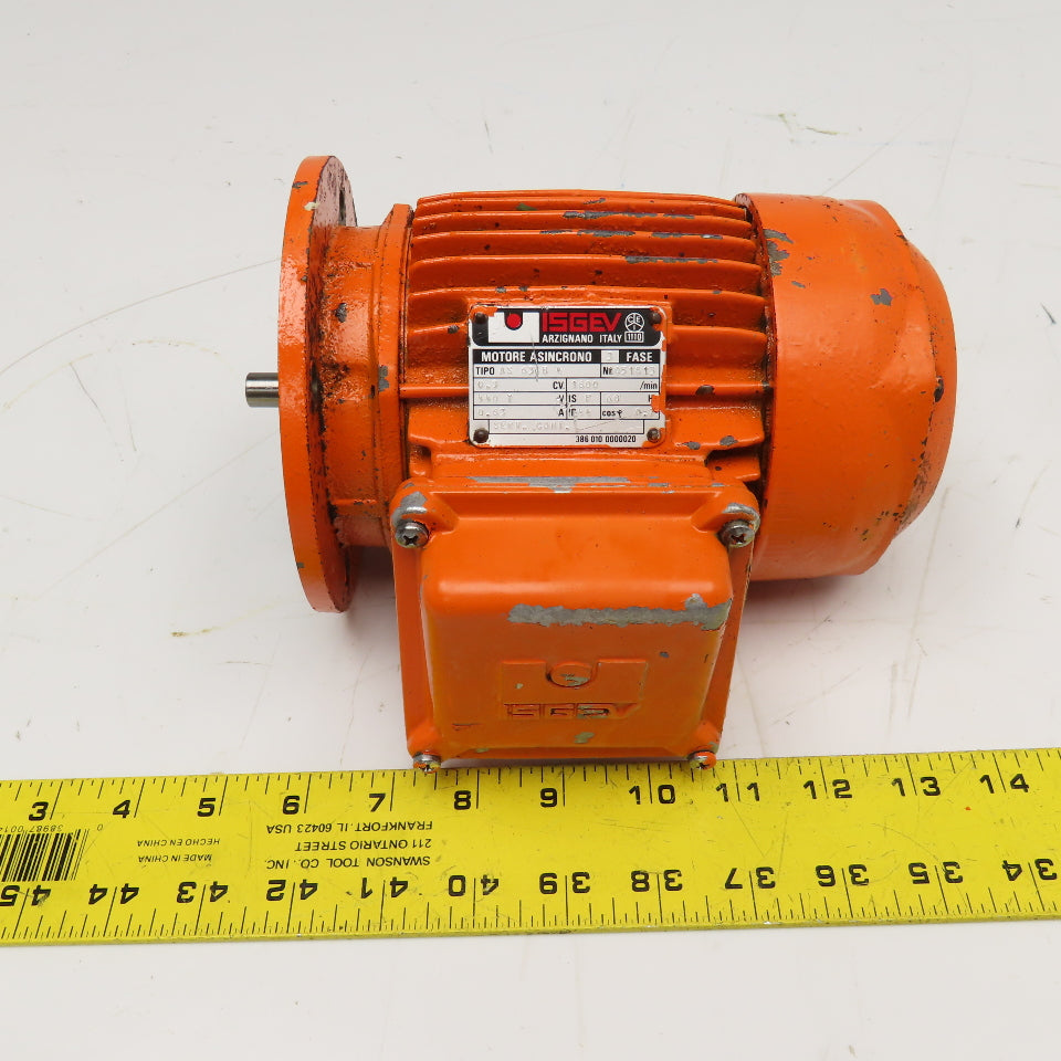 ISGEV AS63B4 .29Hp 1600RPM 440V 3Ph 60Hz Asynchronous Motor