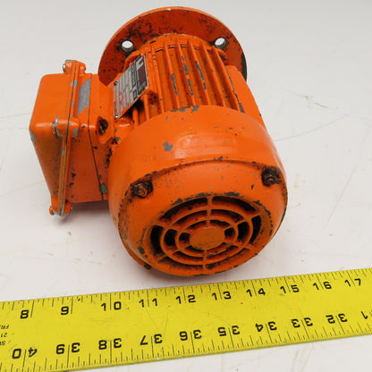 ISGEV AS63B4 .29Hp 1600RPM 440V 3Ph 60Hz Asynchronous Motor