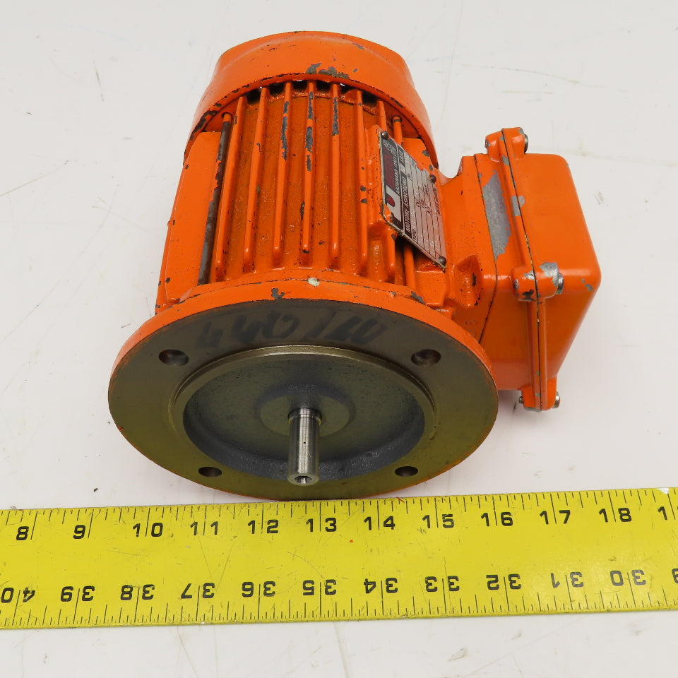ISGEV AS63B4 .29Hp 1600RPM 440V 3Ph 60Hz Asynchronous Motor