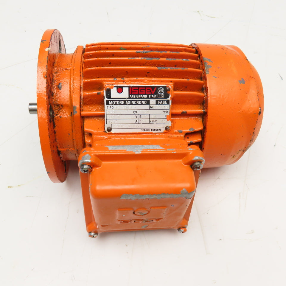 ISGEV AS63B4 .29Hp 1600RPM 440V 3Ph 60Hz Asynchronous Motor