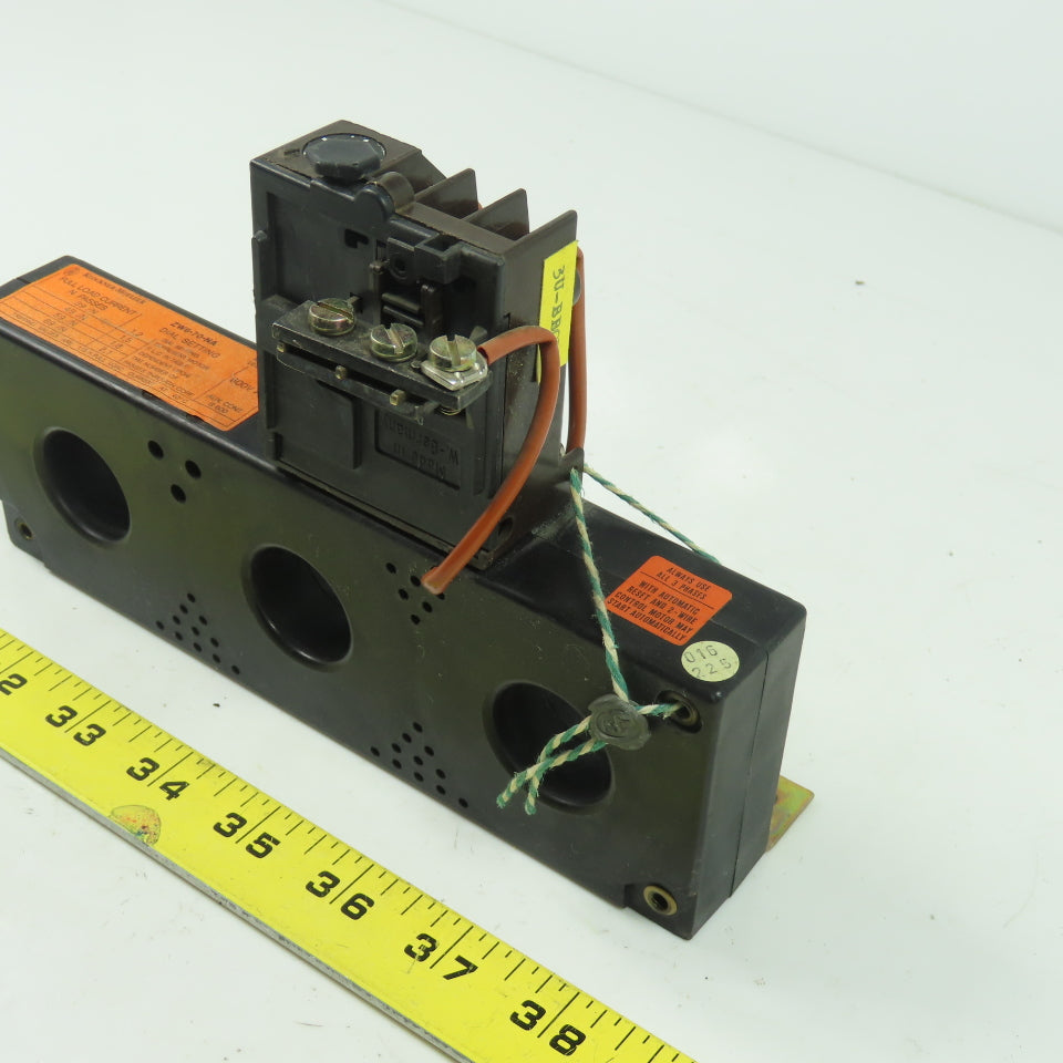 Klockner Moeller ZW6-70-NA 600VAC Overload Relay 3 Pole