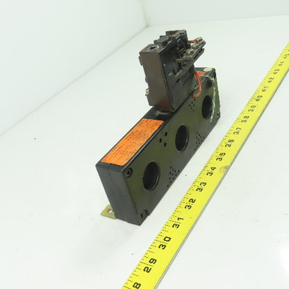 Klockner Moeller ZW6-70-NA 600VAC Overload Relay 3 Pole