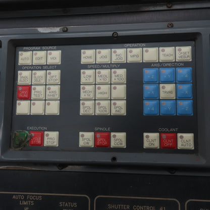 Fanuc A02B-0092-C042 Operated Control Panel A02B-0092-C141