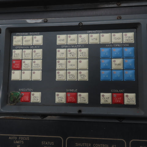 Fanuc A02B-0092-C042 Operated Control Panel A02B-0092-C141