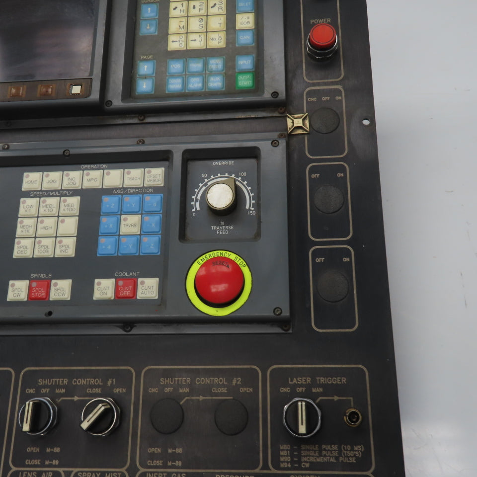Fanuc A02B-0092-C042 Operated Control Panel A02B-0092-C141