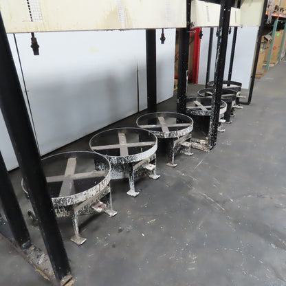 Dedoes D-806A 55 Gallon Drum Liquid Agitator Mixer 6 Station 230/480V 1730 RPM