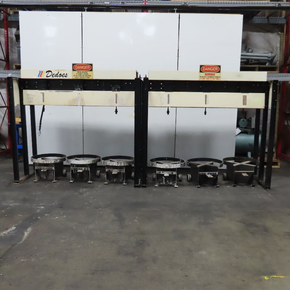 Dedoes D-806A 55 Gallon Drum Liquid Agitator Mixer 6 Station 230/480V 1730 RPM