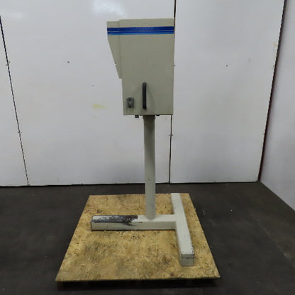24" x 18" x 13-1/2" Deep Free Standing Swivel Operator Control Stand 66" Tall