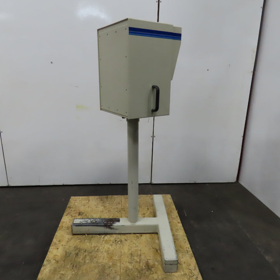 24" x 18" x 13-1/2" Deep Free Standing Swivel Operator Control Stand 66" Tall