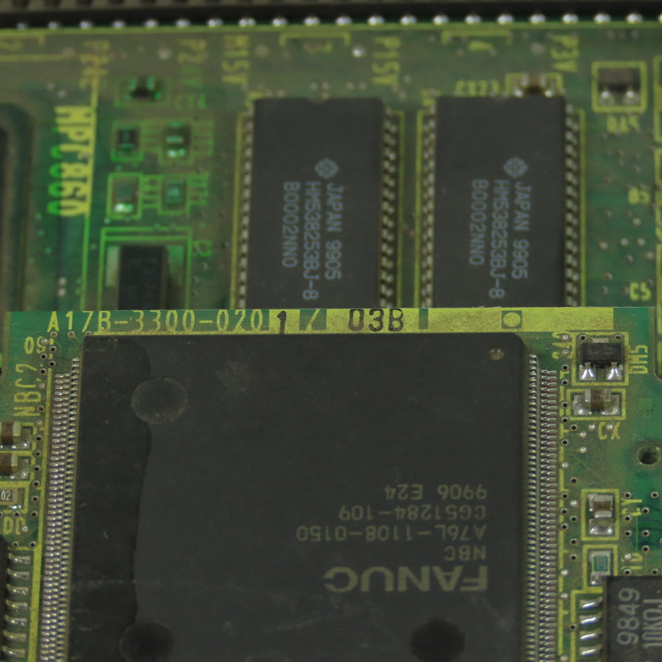 Fanuc A16B-3200-0330-/08B 901381 PC Control Circuit Board A17B-3300-0201/03B