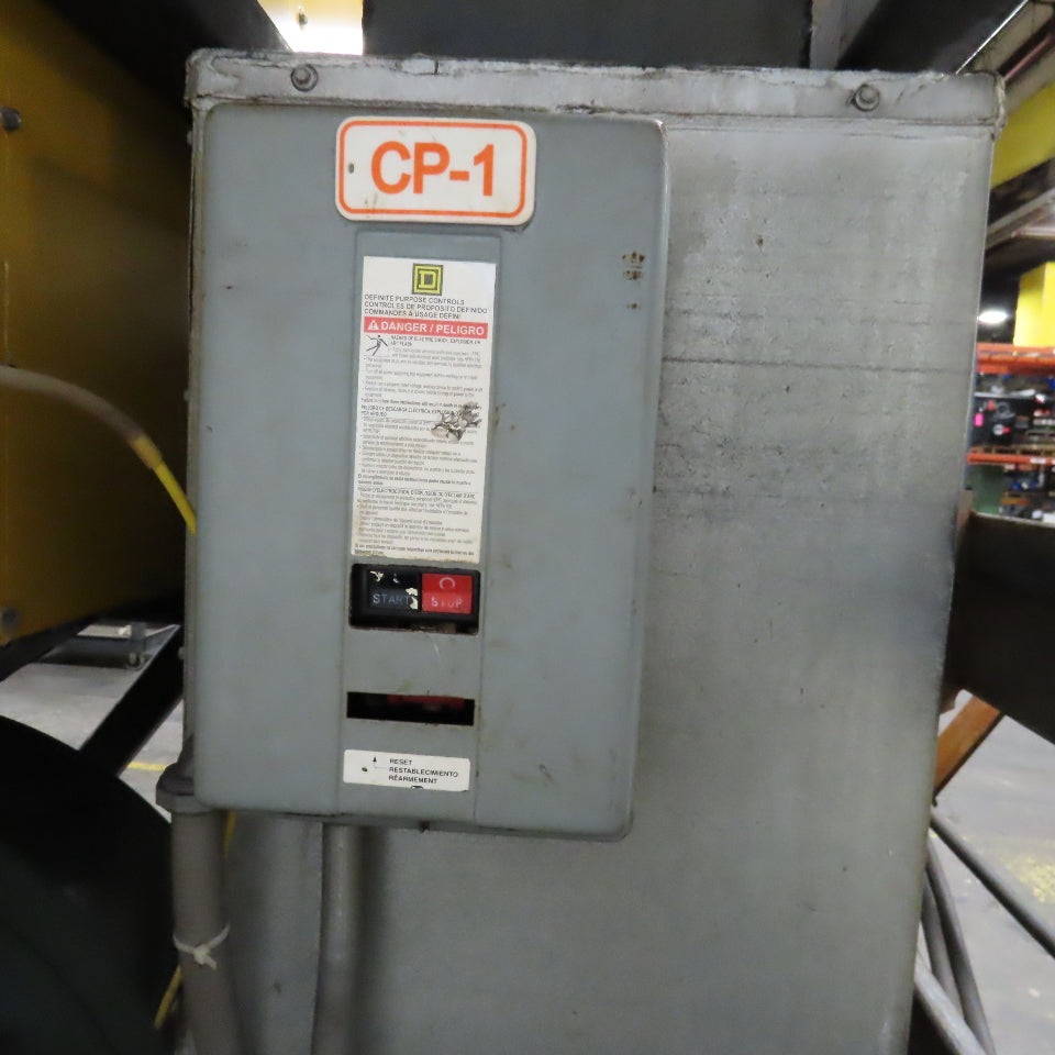 Plymovent BM-4 25Hp Dust Collector Pressure Blower Package 208-480V 2000CFM