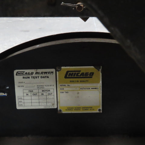 Plymovent BM-4 20Hp Dust Collector Pressure Blower Package 208-480V 2000CFM