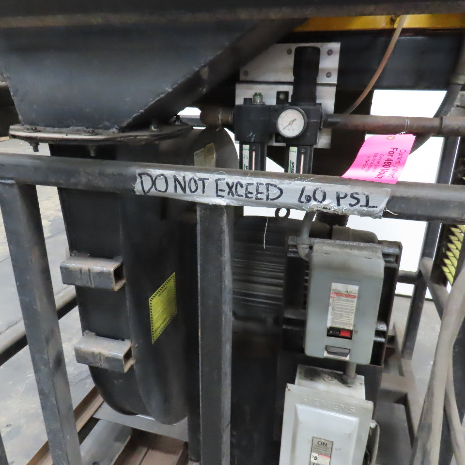 Plymovent BM-4 20Hp Dust Collector Pressure Blower Package 208-480V 2000CFM