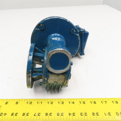 ISGEV A63B4 28:1 Ratio 57RPM Output Gear Motor 460V Y 60Hz .22kW