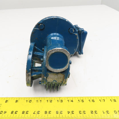 ISGEV A63B4 28:1 Ratio 57RPM Output Gear Motor 460V Y 60Hz .22kW
