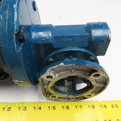 ISGEV A63B4 28:1 Ratio 57RPM Output Gear Motor 460V Y 60Hz .22kW