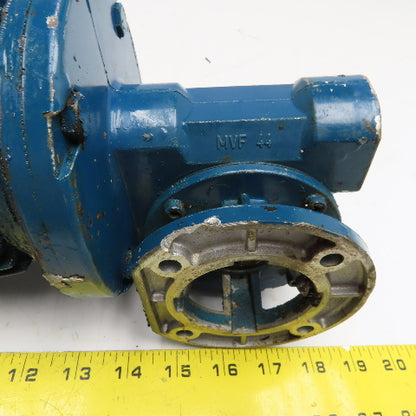 ISGEV A63B4 28:1 Ratio 57RPM Output Gear Motor 460V Y 60Hz .22kW