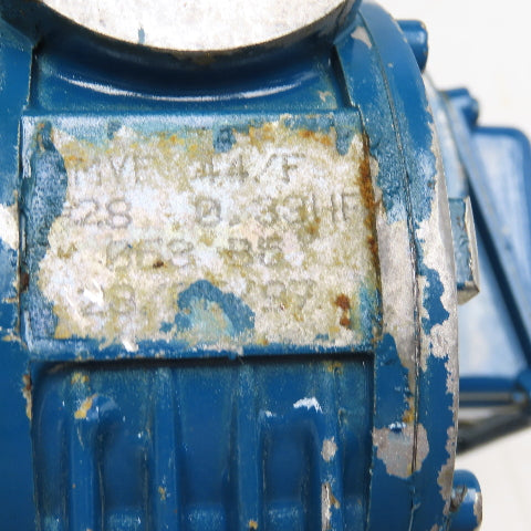ISGEV A63B4 28:1 Ratio 57RPM Output Gear Motor 460V Y 60Hz .22kW