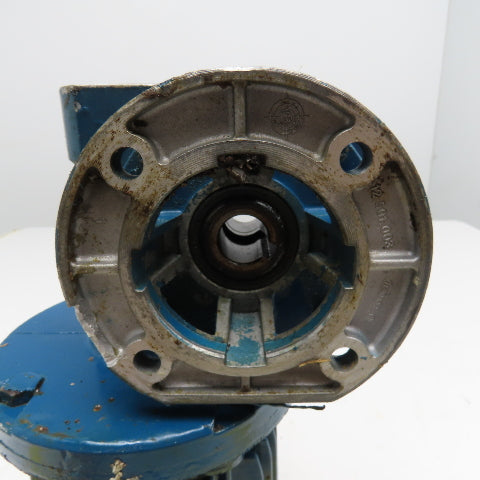 ISGEV A63B4 28:1 Ratio 57RPM Output Gear Motor 460V Y 60Hz .22kW