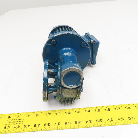ISGEV A63B4 28:1 Ratio 47.5RPM Output Gear Motor 380-415V Y 50Hz 0.25CV