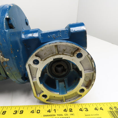 ISGEV AS63B4 28:1 Ratio 57RPM Output Gear Motor 0.22kW 440YV 60Hz