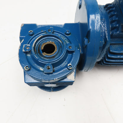 ISGEV AS63B4 28:1 Ratio 57RPM Output Gear Motor 0.22kW 440YV 60Hz
