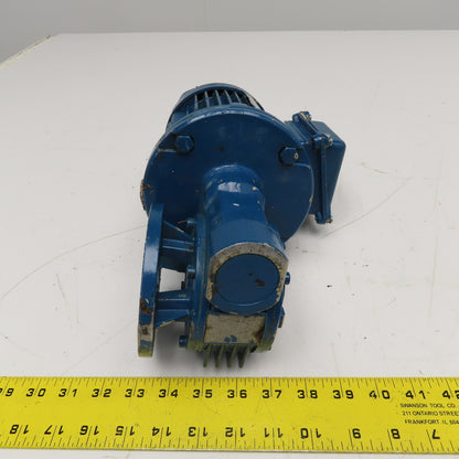 ISGEV A63B4 28:1 Ratio 57RPM Output Gear Motor 230/460V 3Ph 0.18/22kW