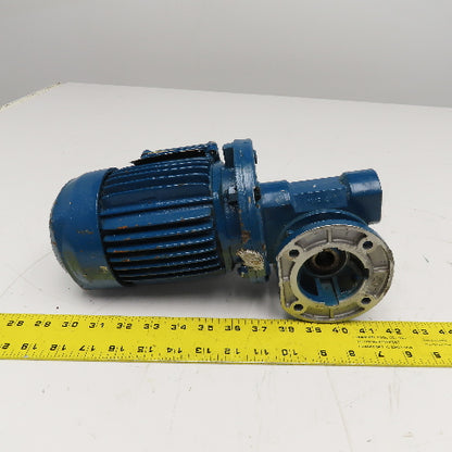 ISGEV A63B4 28:1 Ratio 57RPM Output Gear Motor 230/460V 3Ph 0.18/22kW