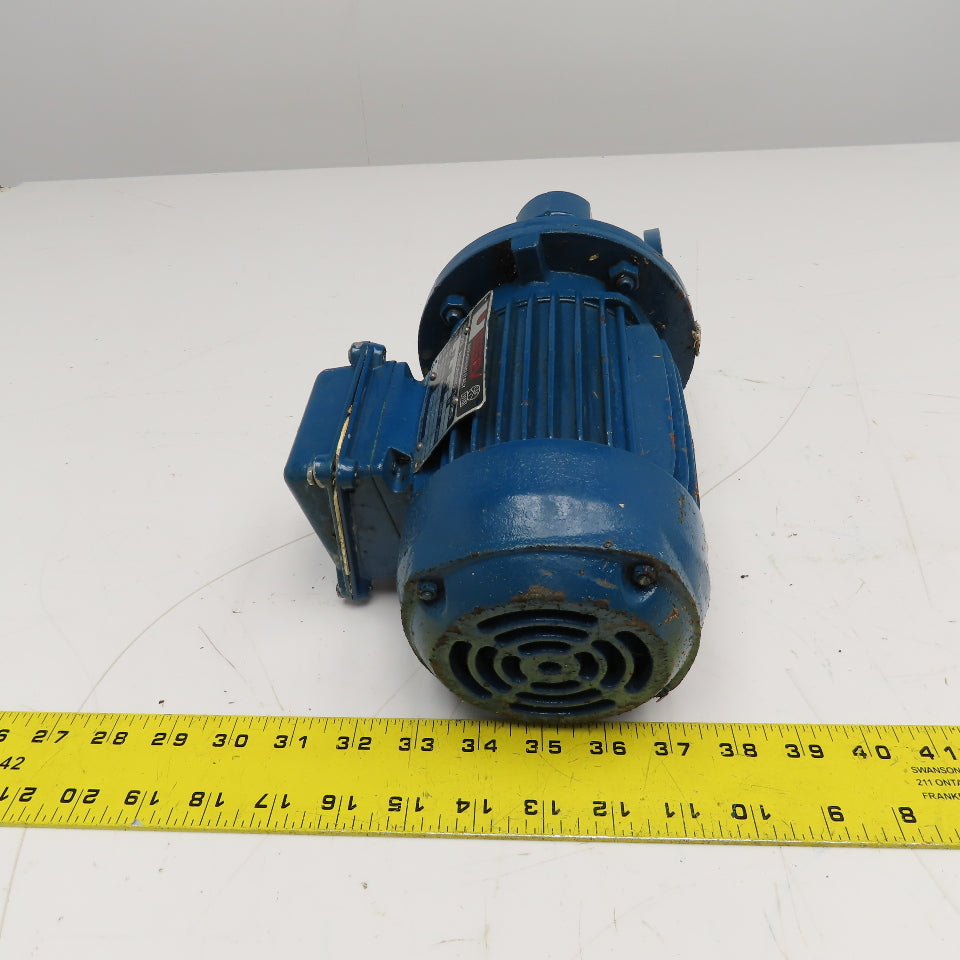 ISGEV A63B4 28:1 Ratio 57RPM Output Gear Motor 230/460V 3Ph 0.18/22kW